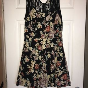 Charlotte Russe lace back summer dress